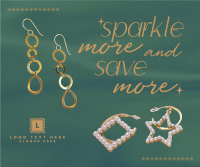 Jewelry Promo Sale Facebook Post Design