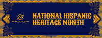 Talavera Hispanic Heritage Month Facebook cover Image Preview