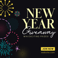 Circle Swirl New Year Giveaway Instagram post Image Preview