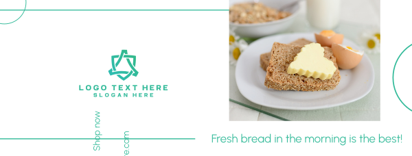Freshly Baked Bread Facebook Cover Design Image Preview