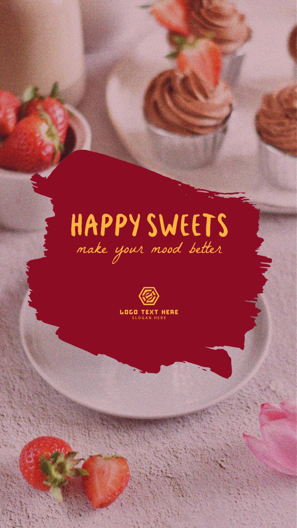Happy Sweets Facebook Story Design Image Preview