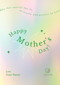 Quirky Mother's Day Poster Design