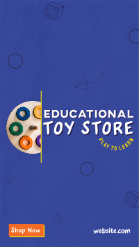 Educational Toy Store Instagram story Image Preview