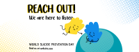 Reach Out Suicide prevention Facebook cover Image Preview