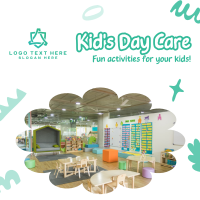 Childcare Service Instagram Post Design