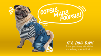 Oopsie Made Poopsie Facebook Event Cover Design