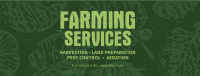 Rustic Farming Services Facebook Cover Design