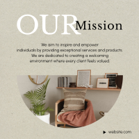 Our Interior Mission Instagram Post Design