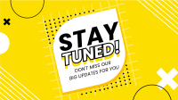 Big Updates Facebook Event Cover Design