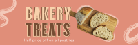Bakery Treats Twitter Header Design