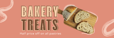 Bakery Treats Twitter header (cover) Image Preview