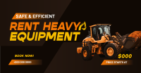 Heavy Equipment Rental Facebook Ad Design