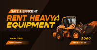 Heavy Equipment Rental Facebook ad Image Preview