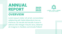 Annual Report Lines Facebook event cover Image Preview