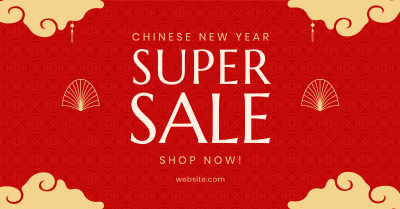 Lunar New Year Sale Facebook ad Image Preview