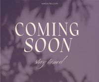 Luxury Stay Tuned Facebook Post Design