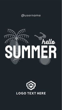 Hello Summer YouTube short Image Preview