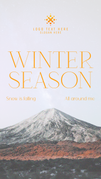 Winter Season Instagram reel Image Preview