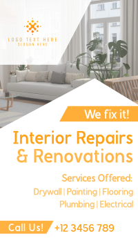 Home Interior Repair Maintenance Instagram reel Image Preview