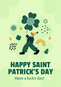 Happy St. Patrick's Day Poster Design