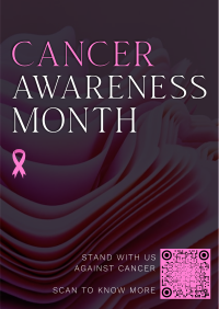Cancer Awareness Month Poster Image Preview