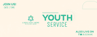 Youth Service Facebook Cover Design