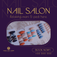 Simple Nail Salon Linkedin Post Image Preview