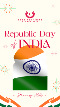 Indian National Republic Day TikTok video Image Preview
