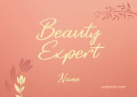 Beauty Experts Postcard Image Preview
