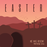 He Has Risen Linkedin Post Image Preview