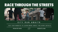 Modern Run Streets Animation Preview
