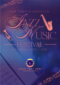 Modern Nostalgia Jazz Day Flyer Image Preview