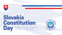 Slovakia Constitution Day Greeting Animation Image Preview
