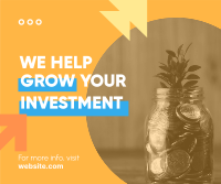 Grow your investment Facebook post Image Preview