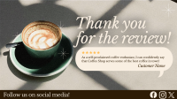 Minimalist Coffee Shop Review Animation Image Preview