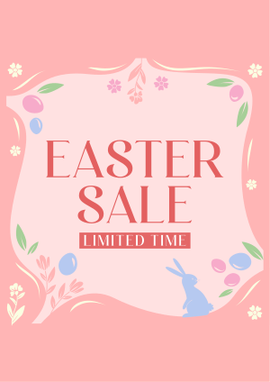 Blessed Easter Limited Sale Flyer Image Preview