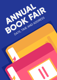 Book Fair Poster Design