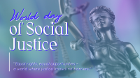 World Social Justice Day Video Image Preview