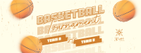 Basketball Game Tournament Facebook Cover Image Preview