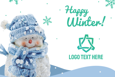 Happy Winter Pinterest board cover