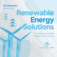 Renewable Energy Solutions Linkedin Post | BrandCrowd Linkedin Post Maker