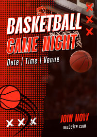 Basketball Game Night Flyer Image Preview
