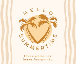 Hello Summertime Facebook post Image Preview
