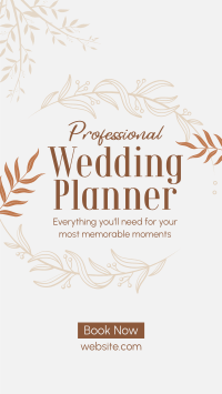 Wedding Planner Services Facebook Story Image Preview