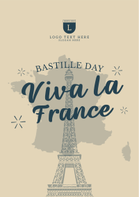 Viva la France! Flyer Design