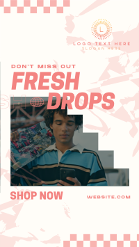 Fresh Drops TikTok video Image Preview