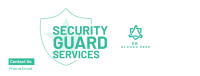 Guard Badge Facebook Cover Design