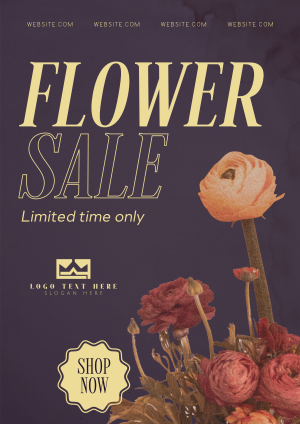 Flower Boutique  Sale Flyer Image Preview