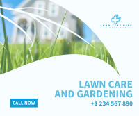 Lawn and Gardening Service Facebook Post Design