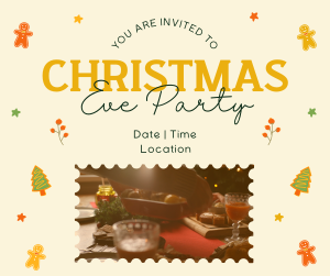 Christmas Eve Party Facebook post Image Preview